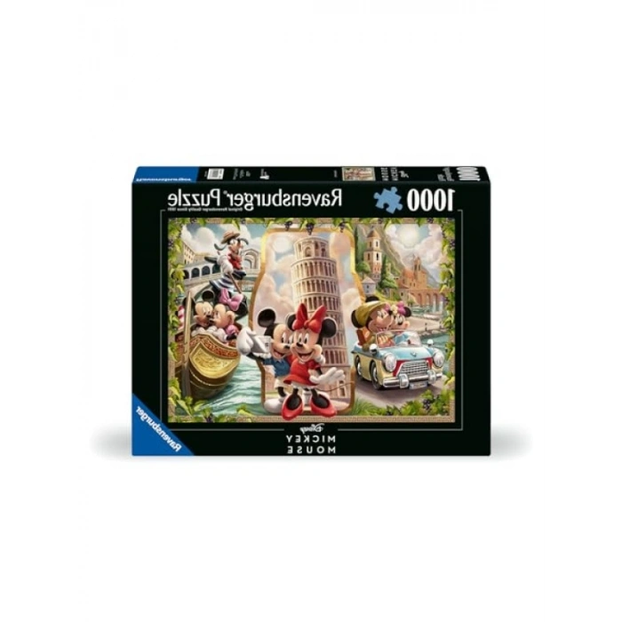1000 Parça Mickey Minnie Temalı Yetişkin Puzzle