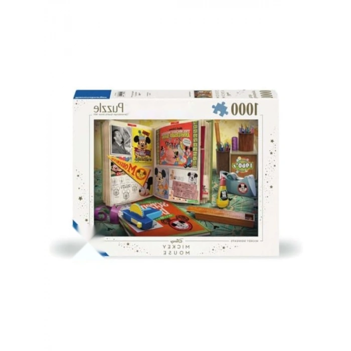 1000 Parça Mickey Mouse 1960lar Puzzle