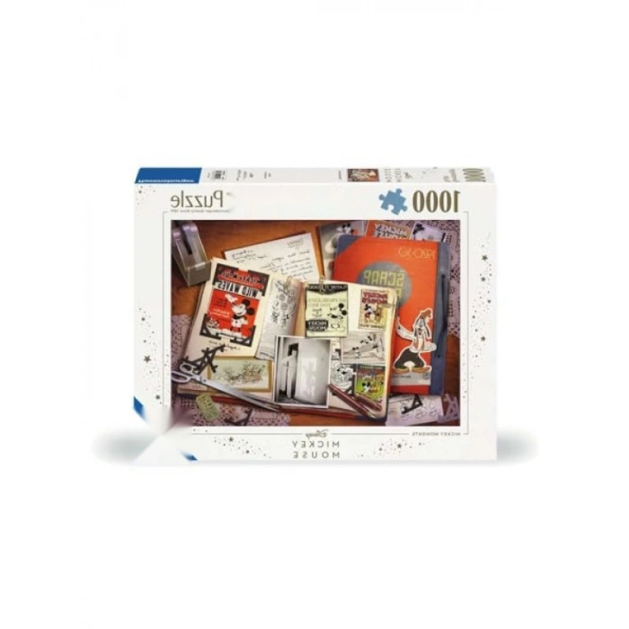 1000 Parça Mickey Puzzle - 1930 Temalı