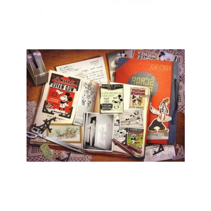 1000 Parça Mickey Puzzle - 1930 Temalı