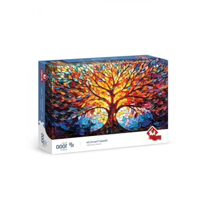 1000 Parça Mozaik Hayat Ağacı Puzzle