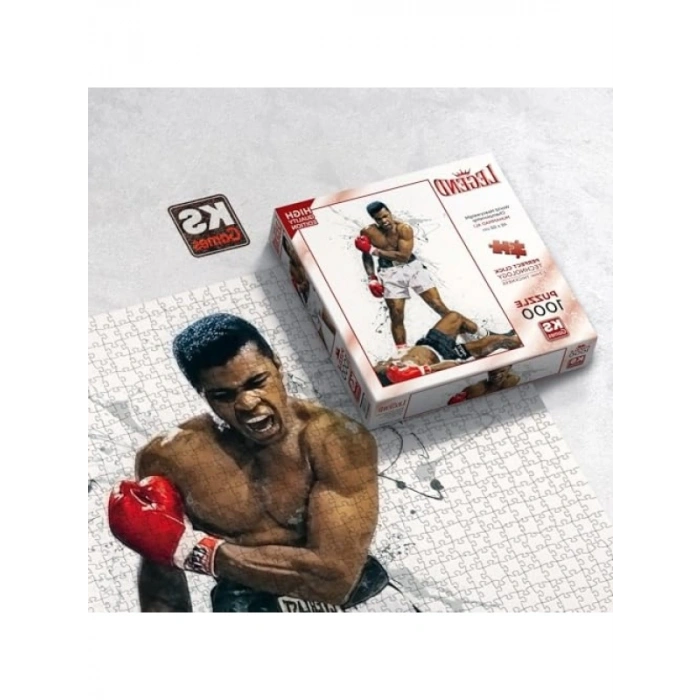 1000 Parça Muhammed Ali Temalı Yapboz