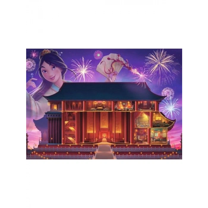1000 Parça Mulan Temalı Zorlu Puzzle Eğlencesi