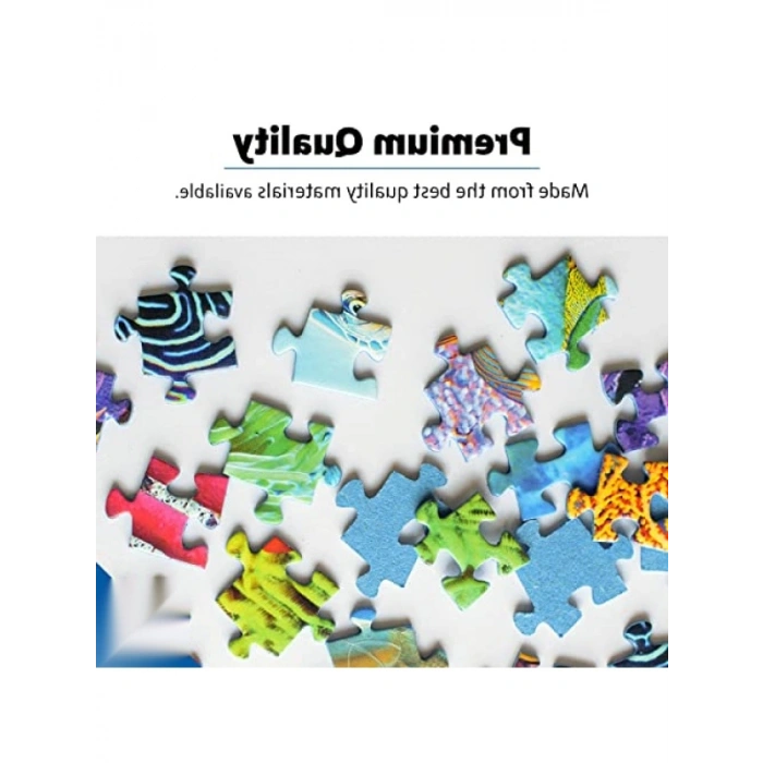 1000 Parça Nefertiti Temalı Puzzle - Canlı Renkler