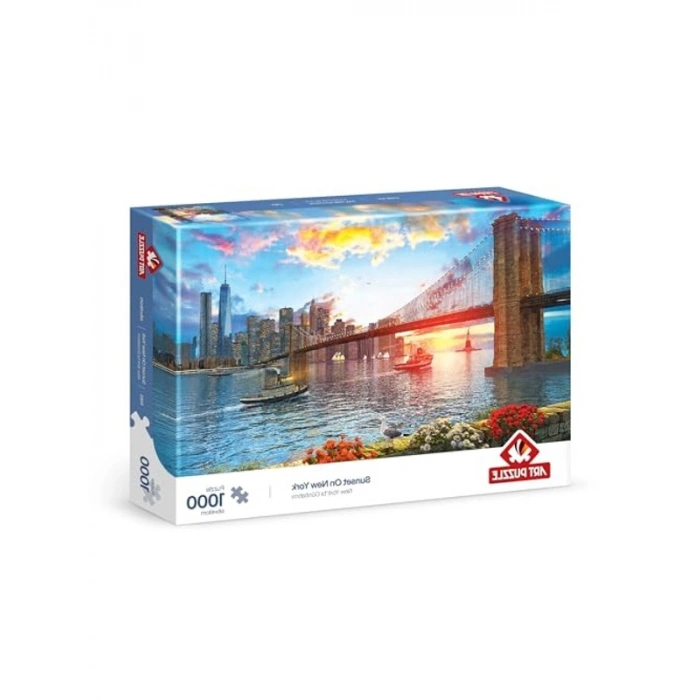 1000 Parça New York Günbatımı Puzzle