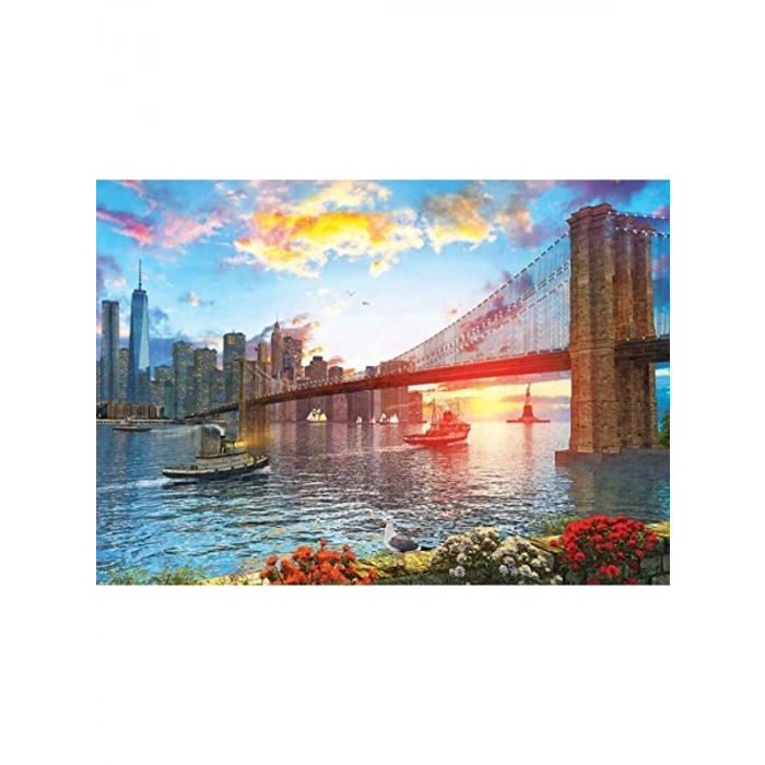 1000 Parça New York Günbatımı Puzzle