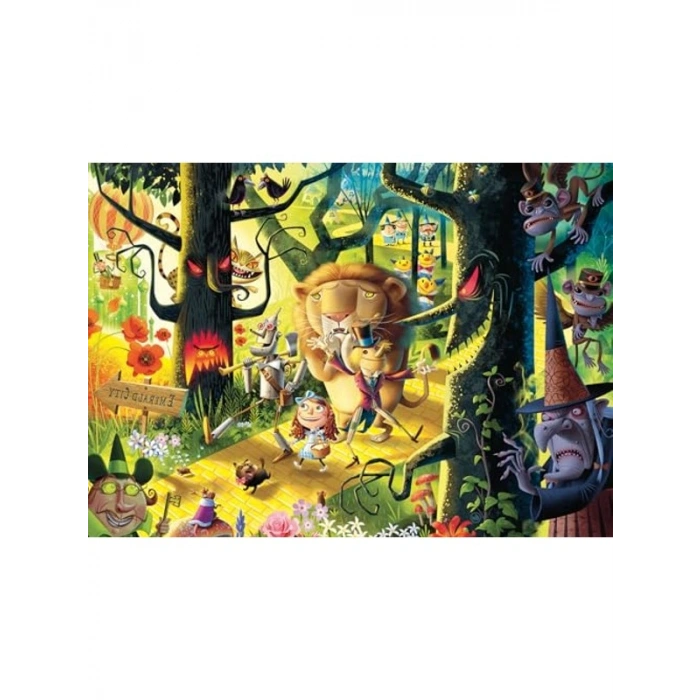 1000 Parça Oz Büyücüsü Yetişkin Puzzle, Zeka Oyunu