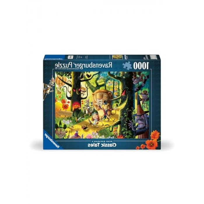 1000 Parça Oz Büyücüsü Yetişkin Puzzle, Zeka Oyunu