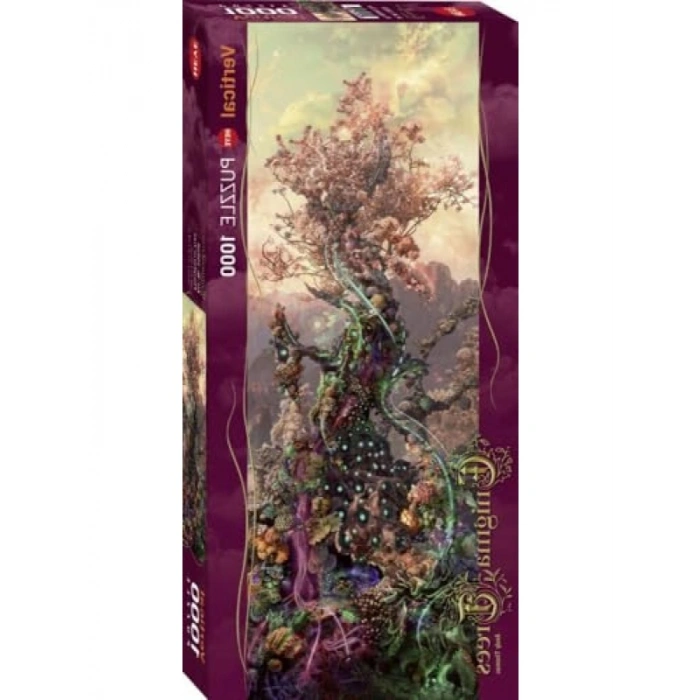 1000 Parça Phosphorus Tree Puzzle - Sanat Eseri