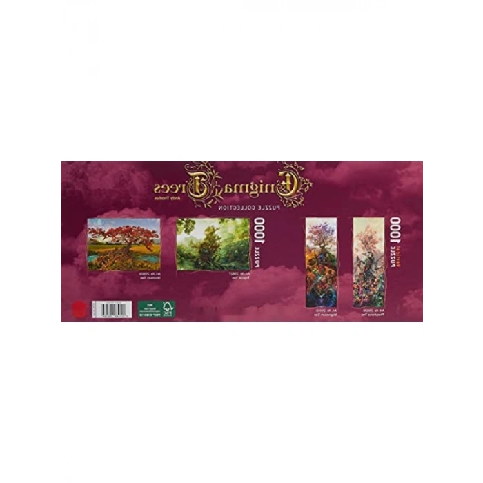 1000 Parça Phosphorus Tree Puzzle - Sanat Eseri