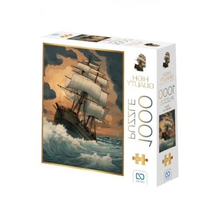 1000 Parça Profesyonel Hobi Puzzle - Gemi Temalı