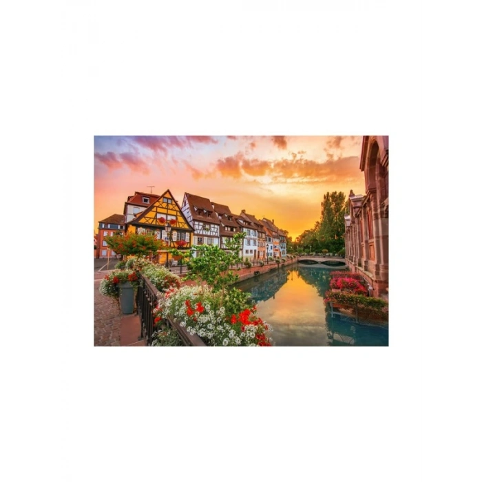 1000 Parça Puzzle - Colmar Tasarımı