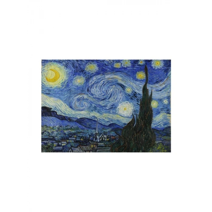 1000 Parça Puzzle - Yıldızlı Gece Temalı Eğlenceli Zihin Egzersizi
