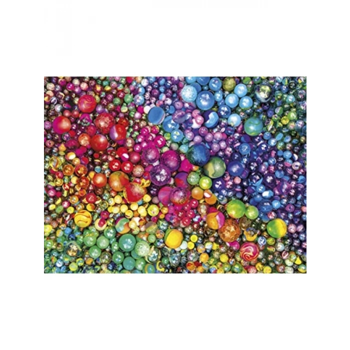 1000 Parça Renkli Marbles Yetişkin Puzzle