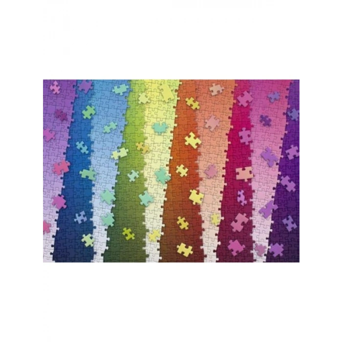 1000 Parça Renkli Puzzle ile Zeka Geliştirme