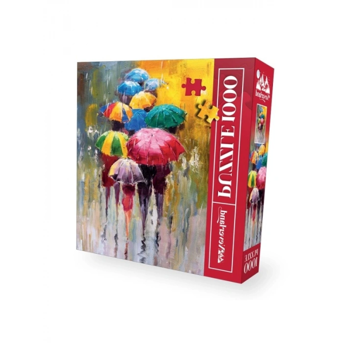 1000 Parça Şemsiyeler Temalı Yapboz