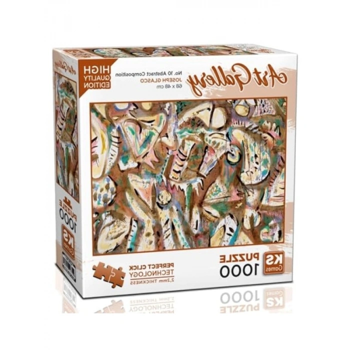 1000 Parça Soyut Kompozisyon Bulmacası