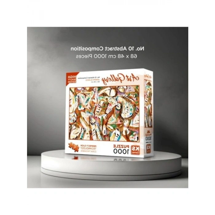 1000 Parça Soyut Kompozisyon Bulmacası