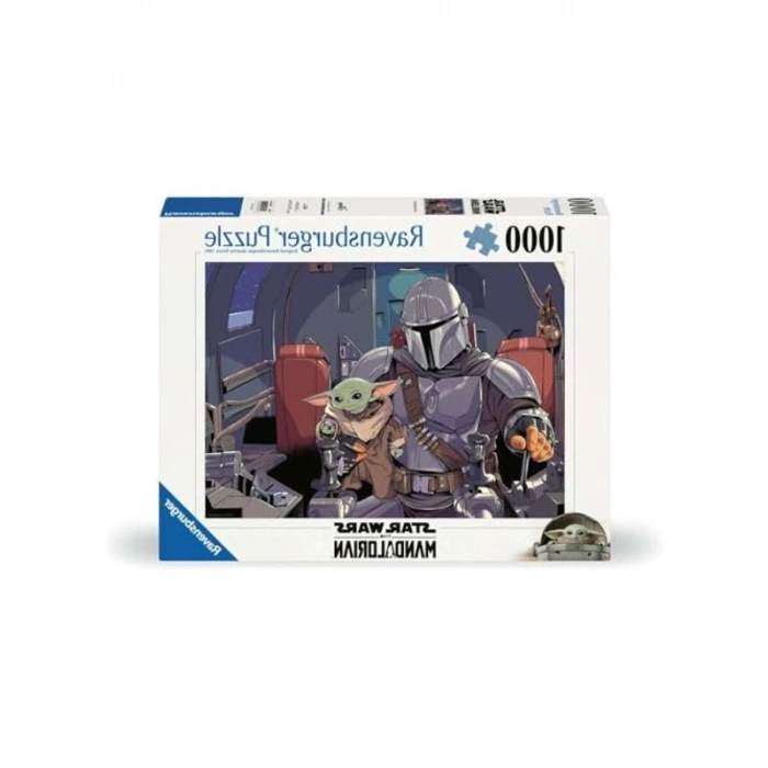 1000 Parça Star Wars Temalı Zorlu Yapboz, Mandalorian
