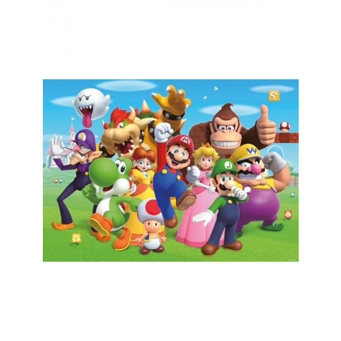 1000 Parça Super Mario Yetişkin Puzzle