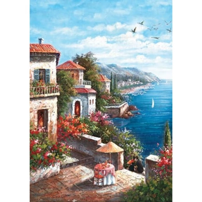 1000 Parça Yamaç Evleri Temalı Puzzle Seti