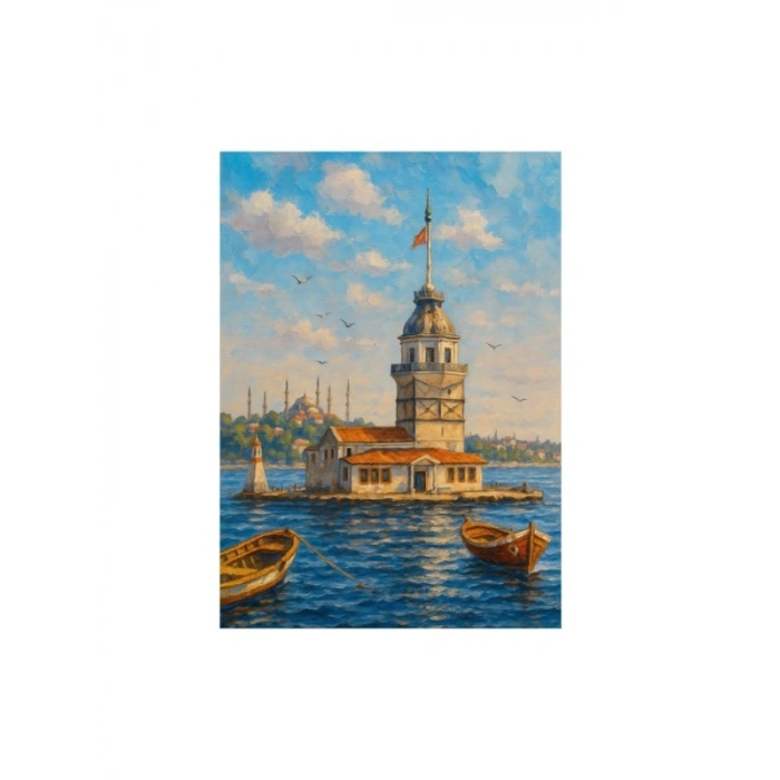 1000 Parça Yapboz - Kız Kulesi Manzarası