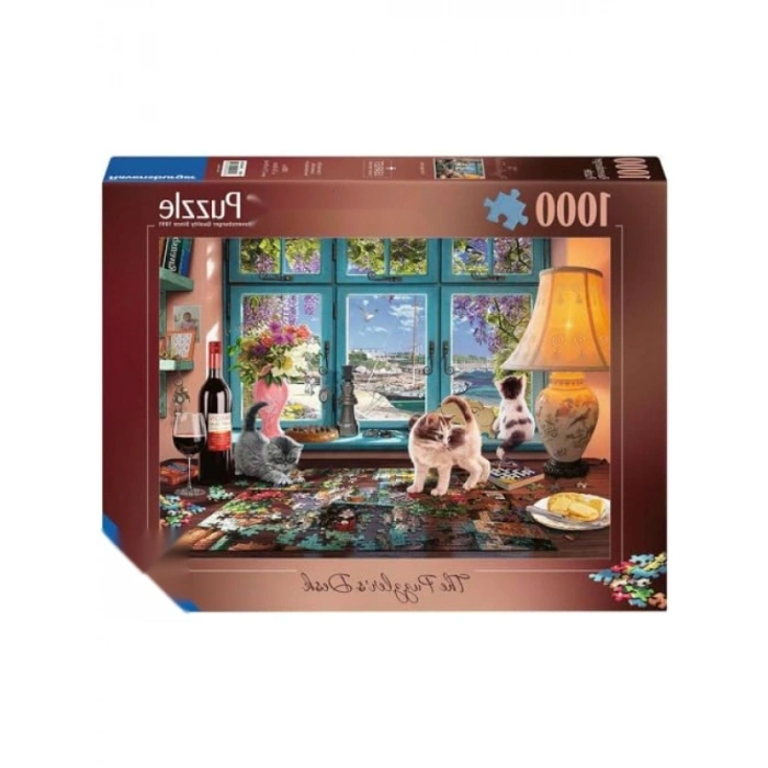 1000 Parça Yetişkin Puzzle Masası