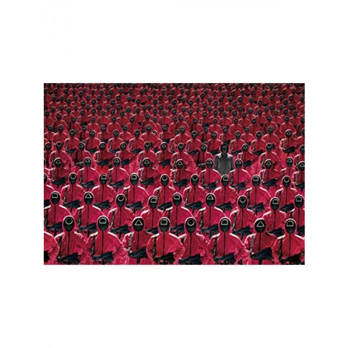 1000 Parça Yetişkin Yapboz - Squid Game Temalı