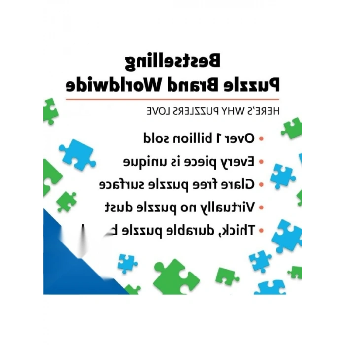 1000 Parça Yüksek Kaliteli Puzzle