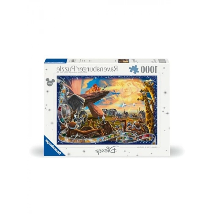1000 Parçalı Aslan Kral Temalı Eğlenceli Puzzle