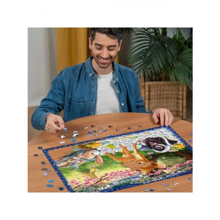 1000 Parçalı Bambi Puzzle, Eğlenceli Yapboz