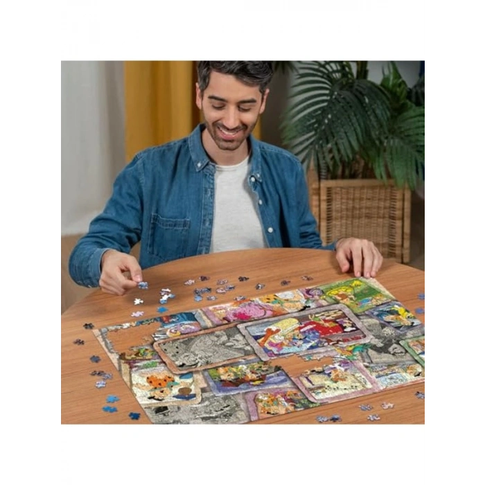 1000 Parçalı Çakmaktaşlar Temalı Puzzle, Eğlenceli Zihin Oyunu