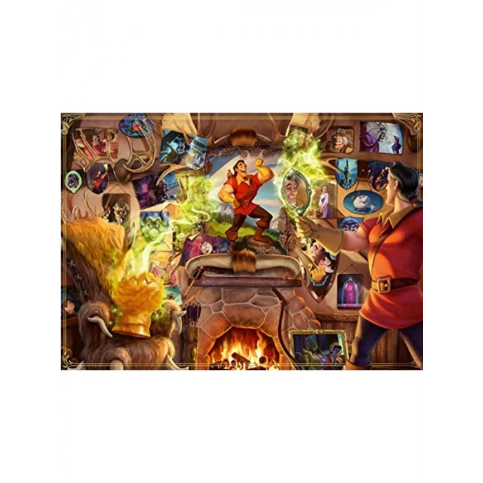 1000 Parçalı Disney Villains Temalı Eğlenceli Puzzle