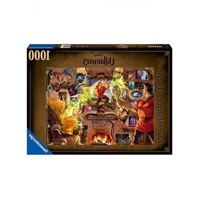 1000 Parçalı Disney Villains Temalı Eğlenceli Puzzle