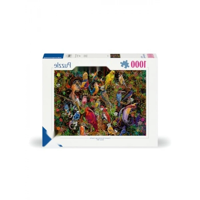1000 Parçalı Kuşlar Temalı Puzzle Seti