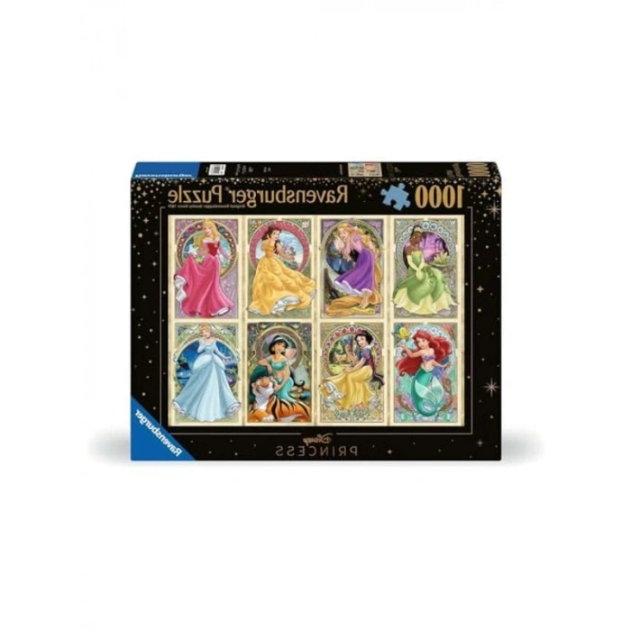 1000 Parçalı Prensesler Temalı Puzzle, Eğlenceli Zihin Gelişimi İçin