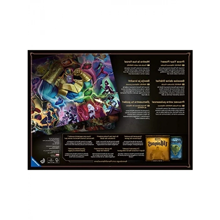 1000 Parçalı Puzzle - Marvel Kötü Karakterler