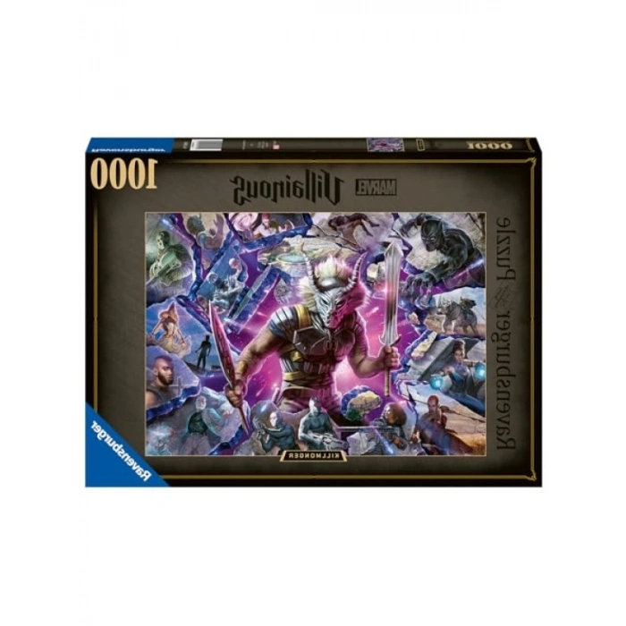 1000 Parçalı Renkli Marvel Kötü Karakterler Puzzle