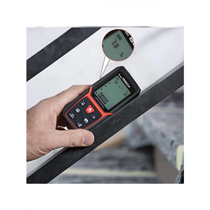 100m Hassas Lazer Metre - Şarjlı Li-ion Batarya