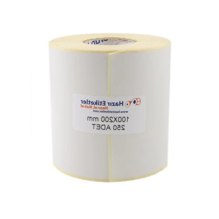 100mm x 200mm Eko Termal Etiket - 250 Adet Rulo