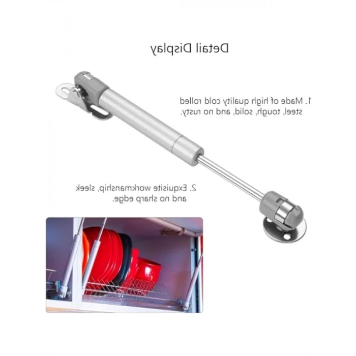 100N Gazlı Dolap Piston Amortisörü - Yumuşak Kapanma