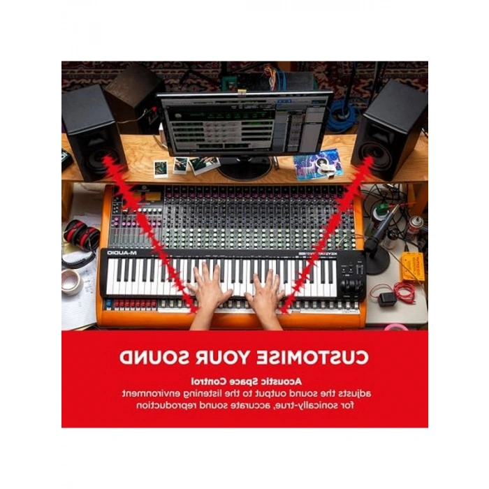 100W 2 Yönlü Aktif Hoparlör, Akustik Alan Kontrolü ile