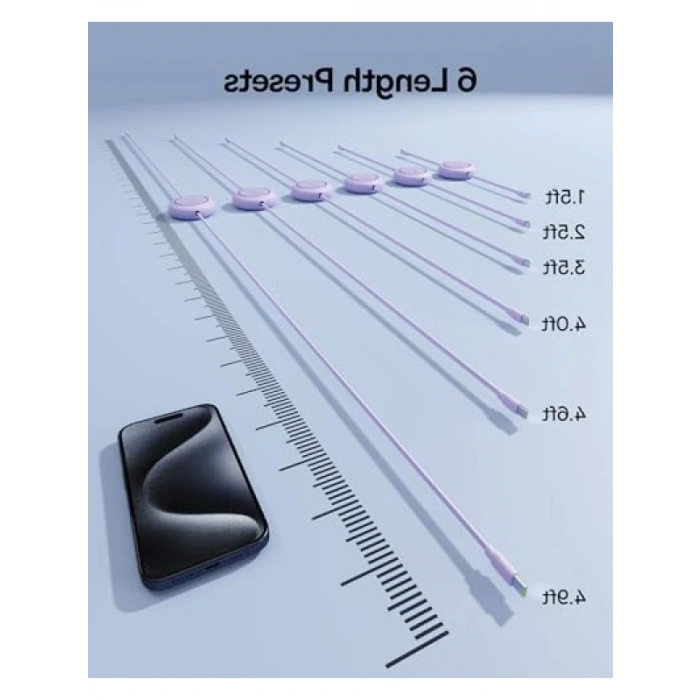 100W Güç Kapasitesine Sahip 2m Type-C Kablo