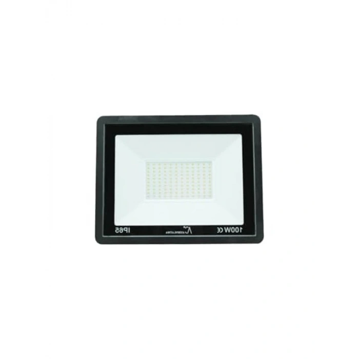 100W Led Projektör, 3200K Sarı Işık