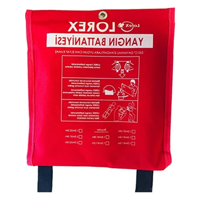 100x100 cm Yangın Söndürme Battaniyesi