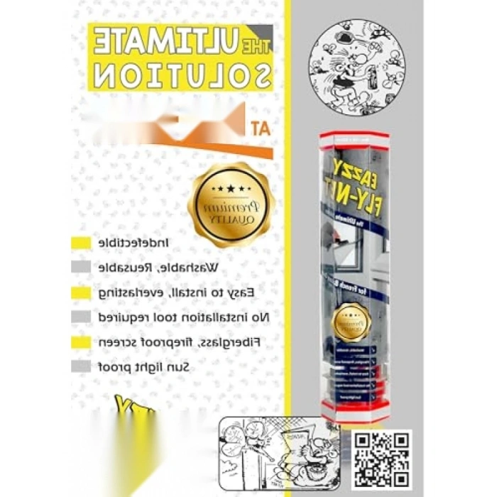 100x220 cm Fransız Balkon Kapı Sinekliği