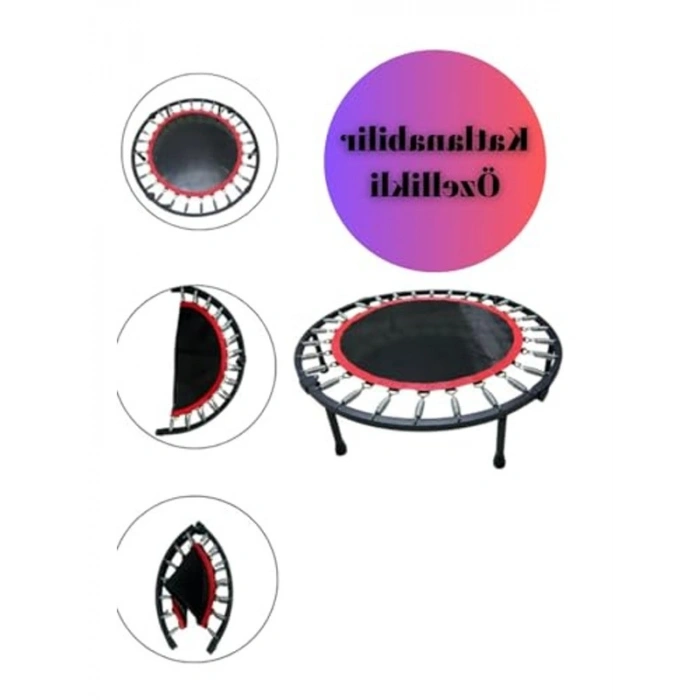 102 cm Katlanabilir Trambolin, Dayanıklı ve Taşınabilir