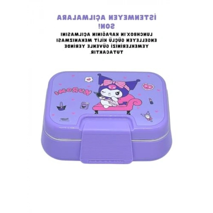 1030ml Paslanmaz Çelik Sefer Tası - İki Bölmeli