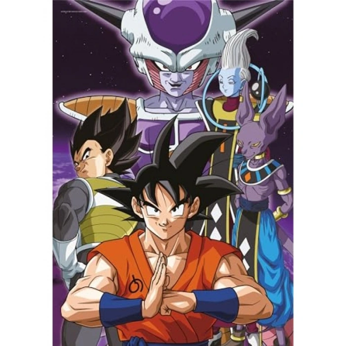 104 Parça Dragon Ball Yapboz - Eğlenceli Tasarım