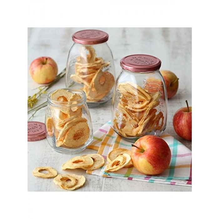 1050 cc Hacminde Yüksek Kalite Lav Cam Kavanoz